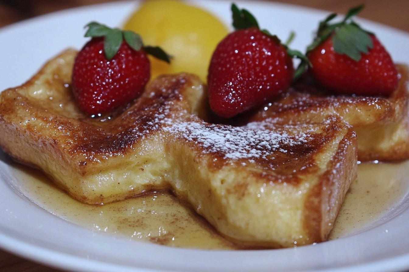 Torrijas au four avec sucre