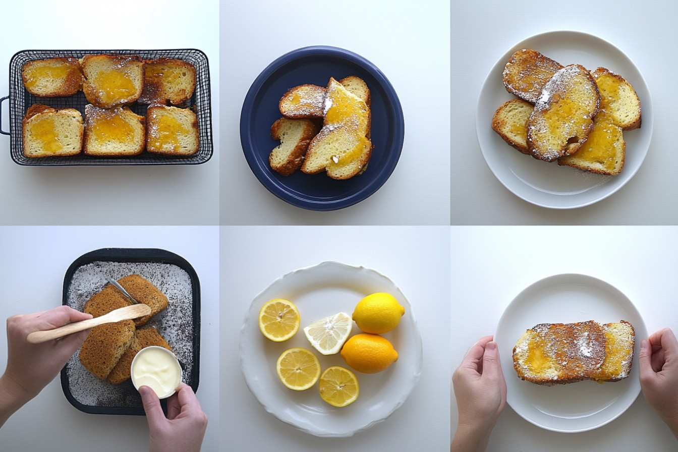 Torrijas de lait sans lactose