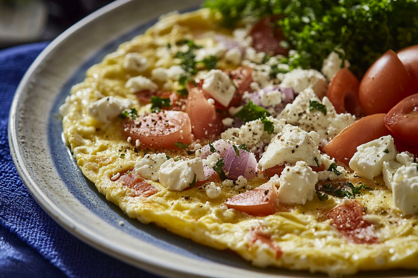 Tortilla spéciale au fromage feta