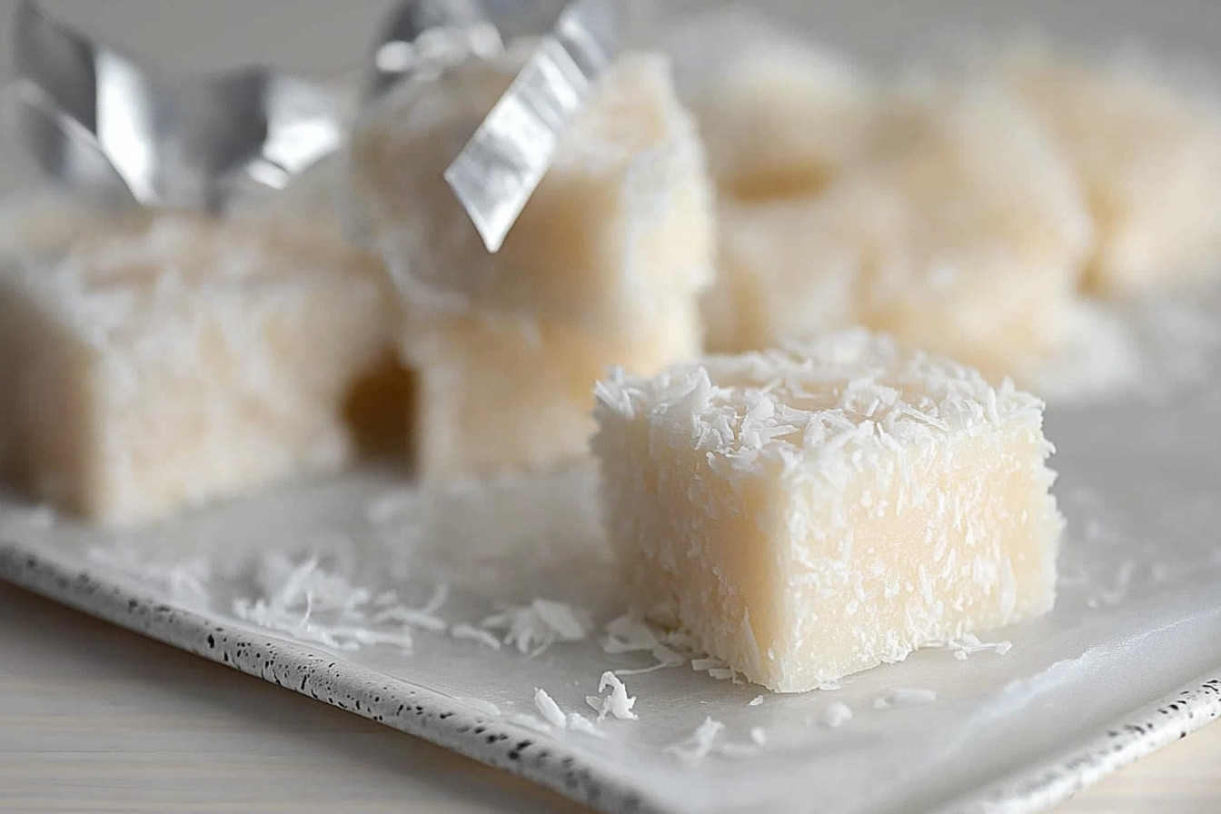 Turrón de coco maison